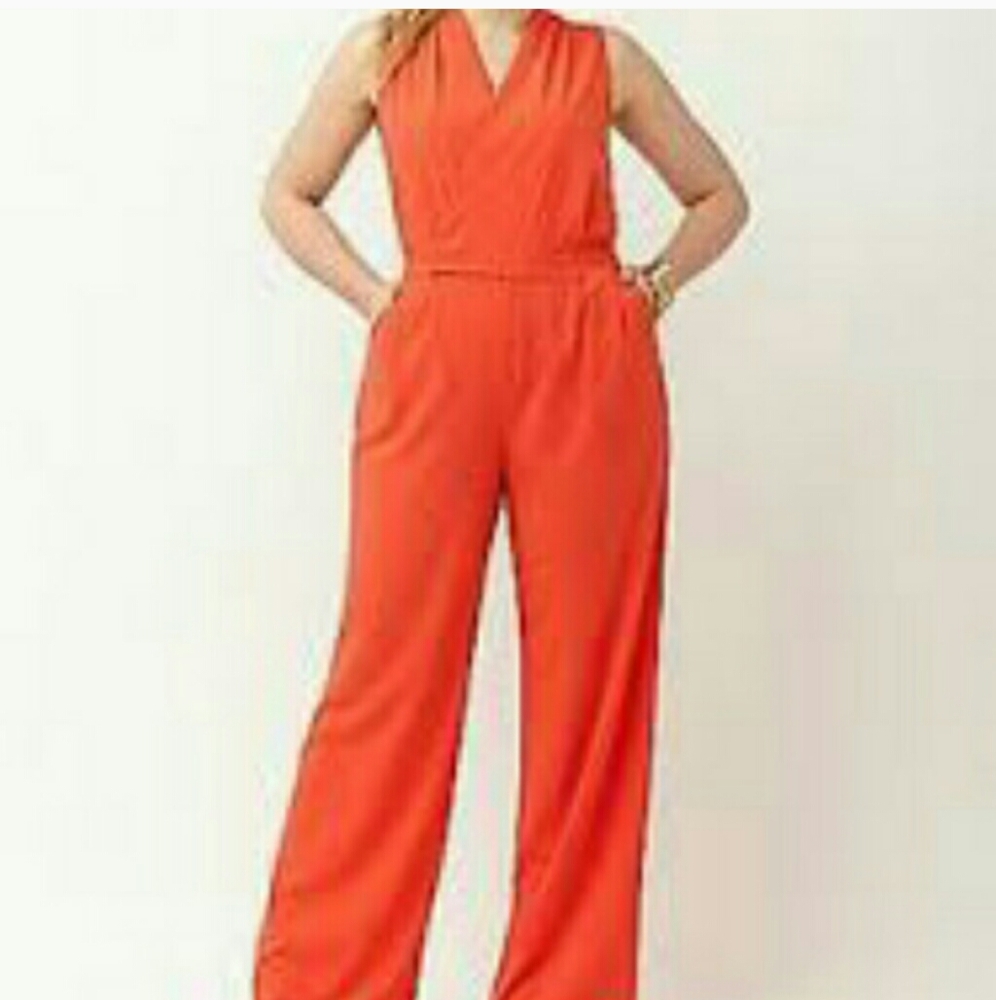 Orange Lane Bryant Jumpsuit